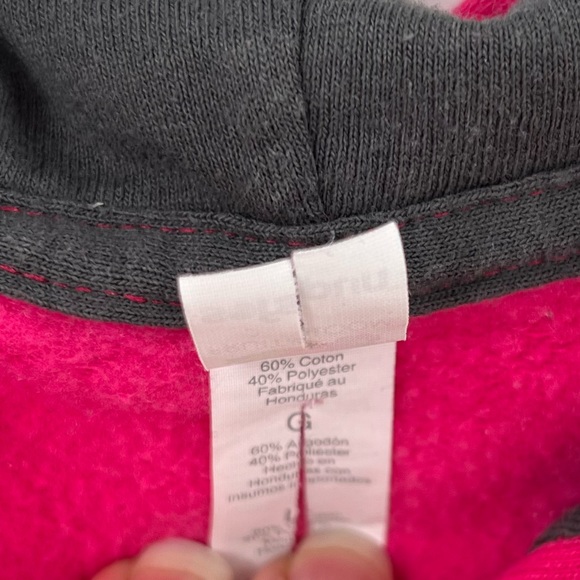 Cherry Blossom Hoodie Sweatshirt Fuchsia Sz Lrg Washington DC fruit of the loom - Picture 2 of 6